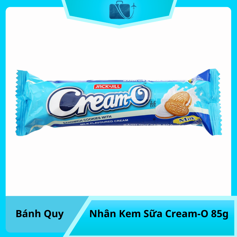 Bánh Cream-O Nhân Kem Sữa 85g