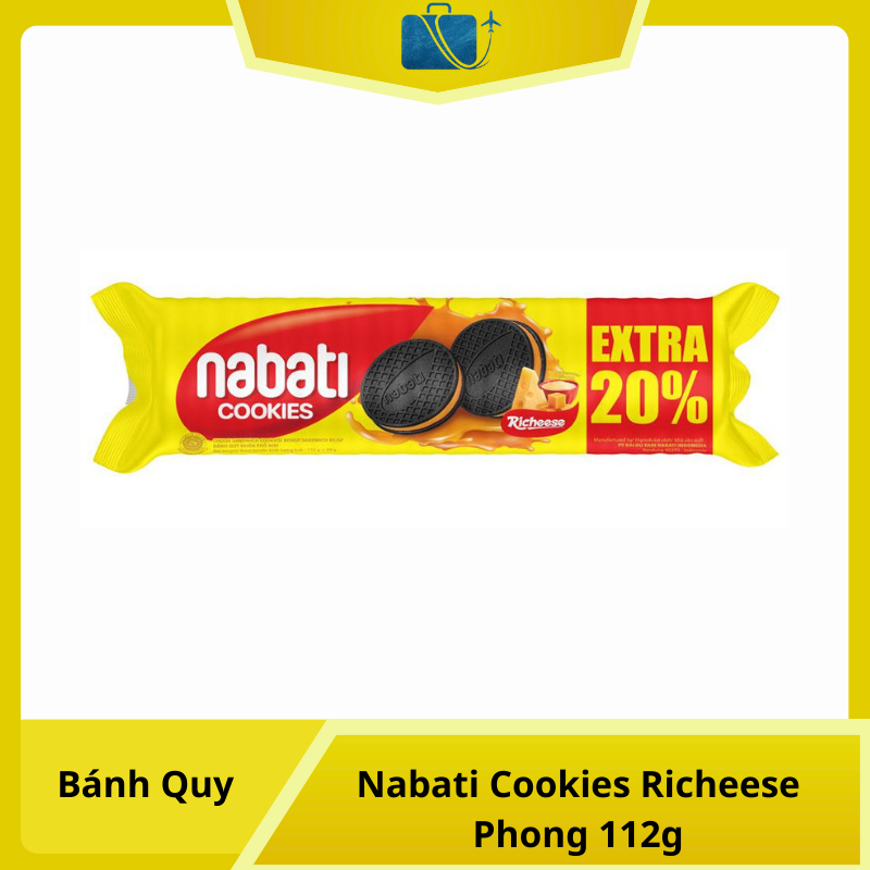Bánh Nabati Cookies Richeese Phong 112g