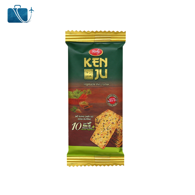 Bánh Quy Vị Rau Củ Richy Kenju Gói 192g 2