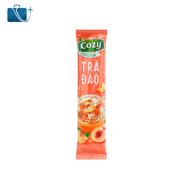 Trà Cozy Ice Tea Hương Đào Hộp 240g 3
