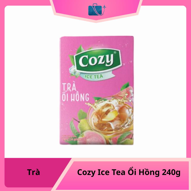 Trà Cozy Ice Tea Ổi Hồng 240g