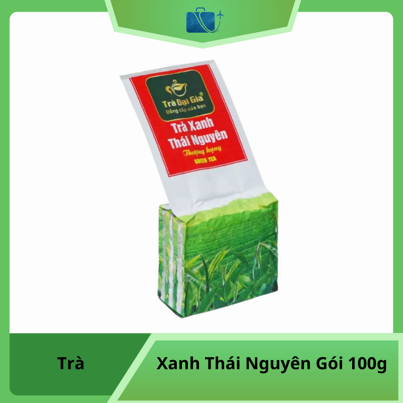Trà Xanh Thái Nguyên Gói 100g