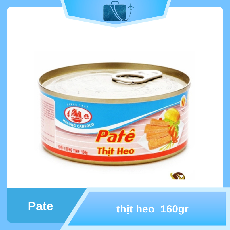 Pate Thịt Heo Hạ Long Canfoco 160g