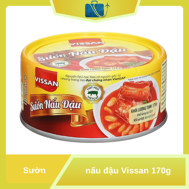 Sườn Nấu Đậu Vissan 170g