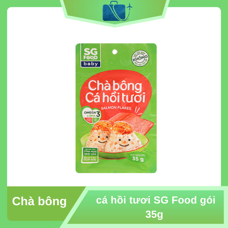 Chà Bông Cá Hồi Tươi SG Food Gói 35g