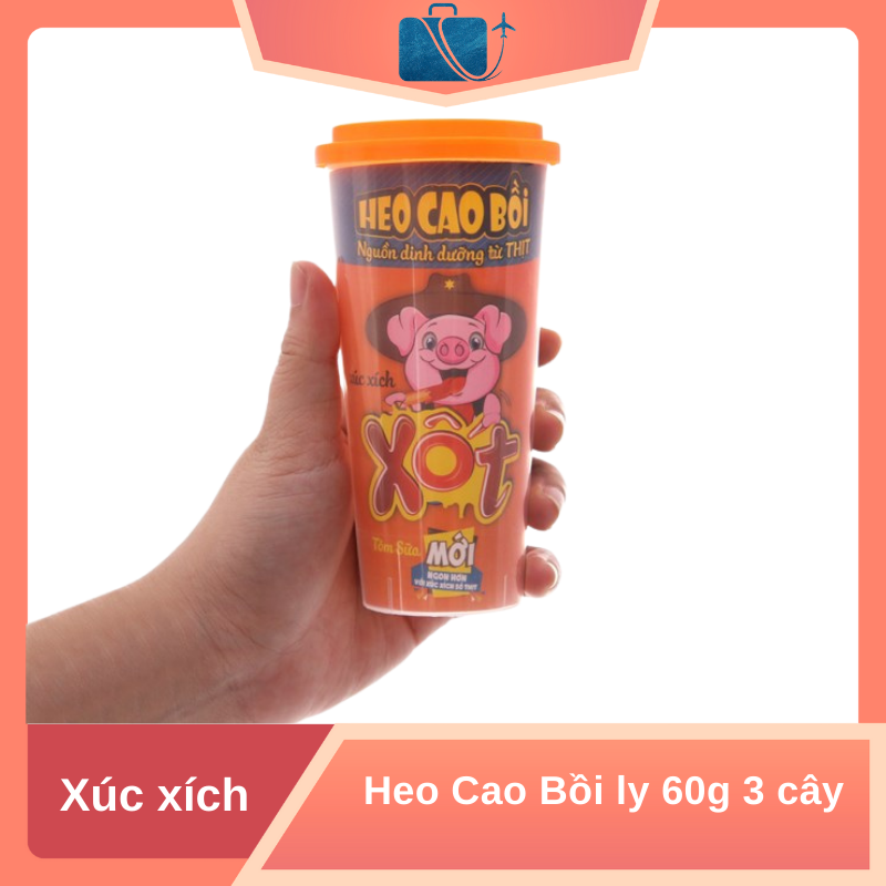 Xúc Xích Xốt Tôm Sữa Kiểu Hawaii Heo Cao Bồi