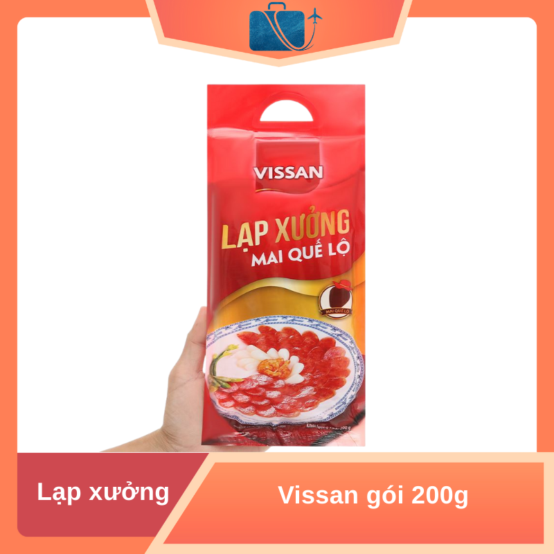 Lạp Xưởng Mai Quế Lộ Vissan Gói 200g
