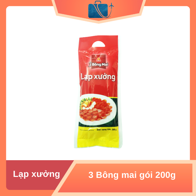 Lạp Xưởng 3 Bông Mai – Hương Vị Đặc Trưng, Chất Lượng Cao Cấp