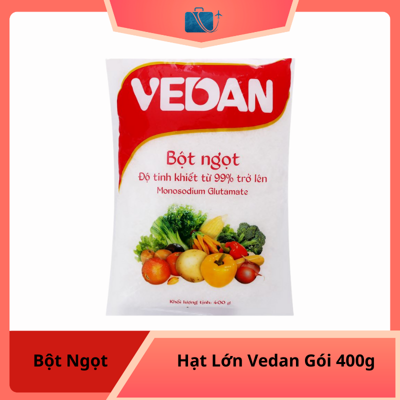 Bột Ngọt Hạt Lớn Vedan Gói 400g