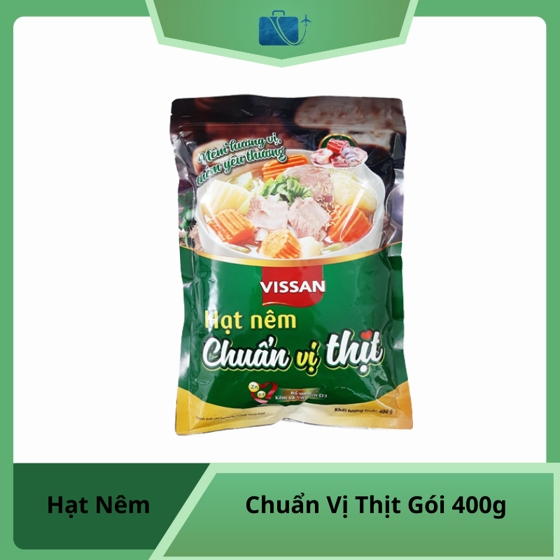 Hạt Nêm Chuẩn Vị Thịt Gói 400g