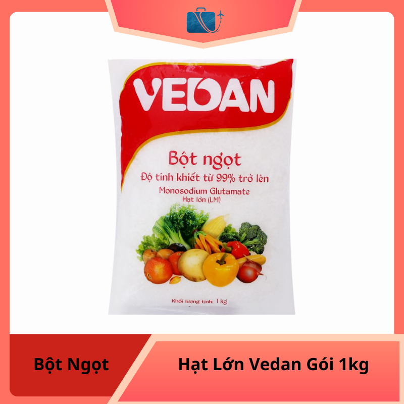 Bột Ngọt Hạt Lớn Vedan Gói 1kg
