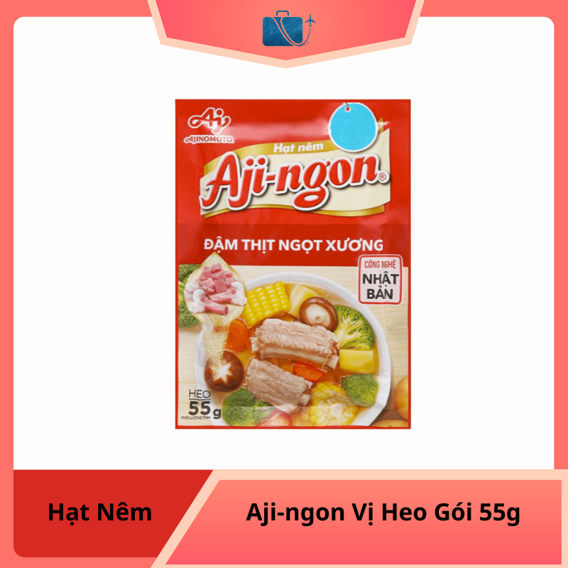 Hạt Nêm Aji-ngon Vị Heo Gói 55g