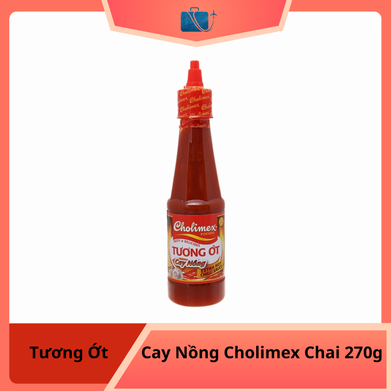 Tương Ớt Cay Nồng Cholimex Chai 270g