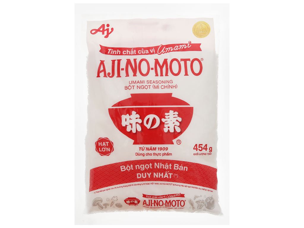 Bột Ngọt Hạt Lớn Ajinomoto Gói 454g