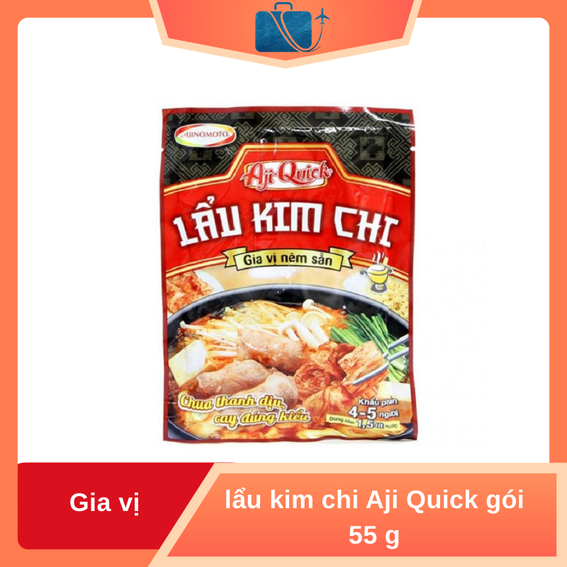 Gia Vị Lẩu Kim Chi Aji-Quick Gói 55g