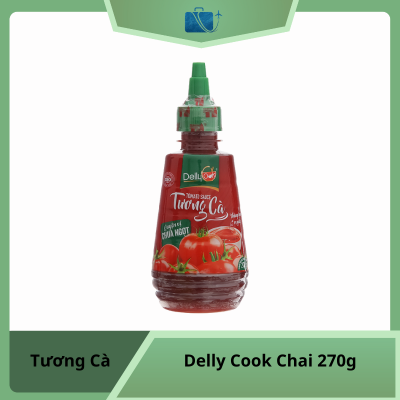 Tương Cà Delly Cook Chai 270g