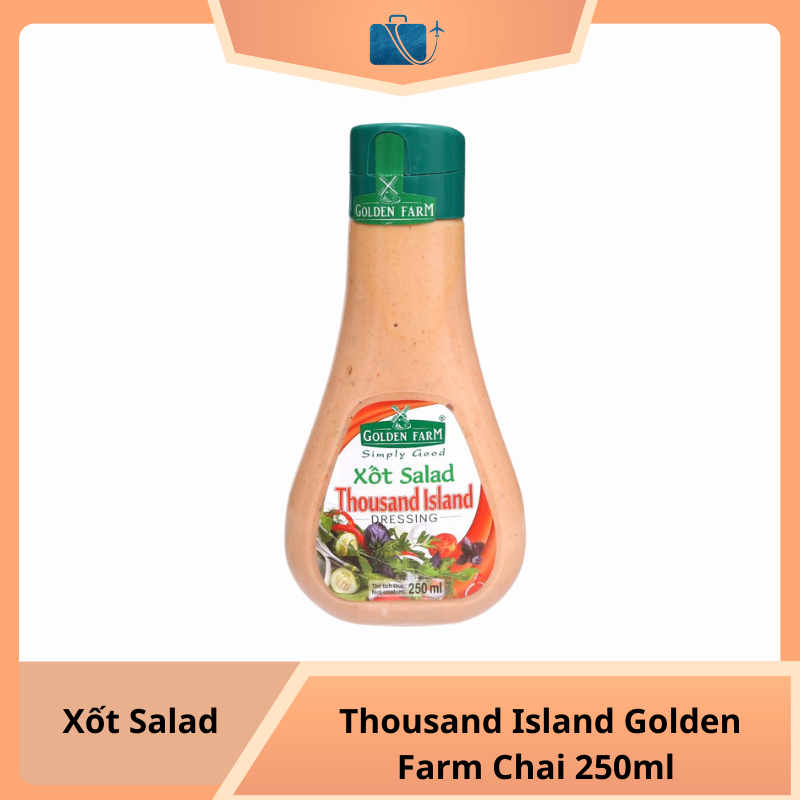 Xốt Salad Thousand Island Golden Farm Chai 250ml