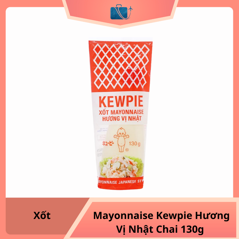 Xốt Mayonnaise Kewpie Hương Vị Nhật Chai 130g
