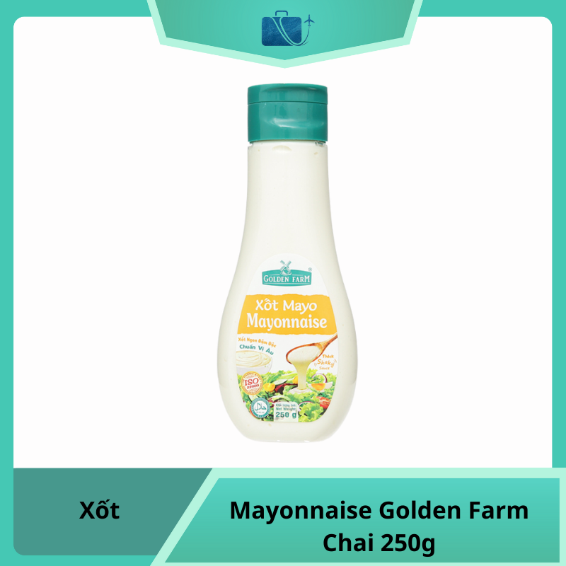 Xốt Mayonnaise Golden Farm Chai 250g