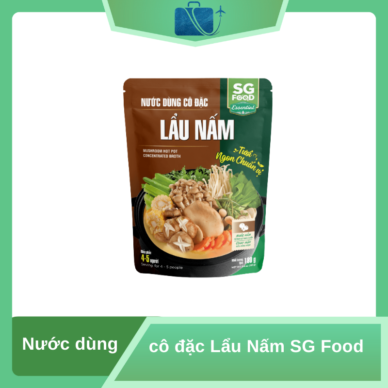 Nước Dùng Cô Đặc Lẩu Nấm SG Food