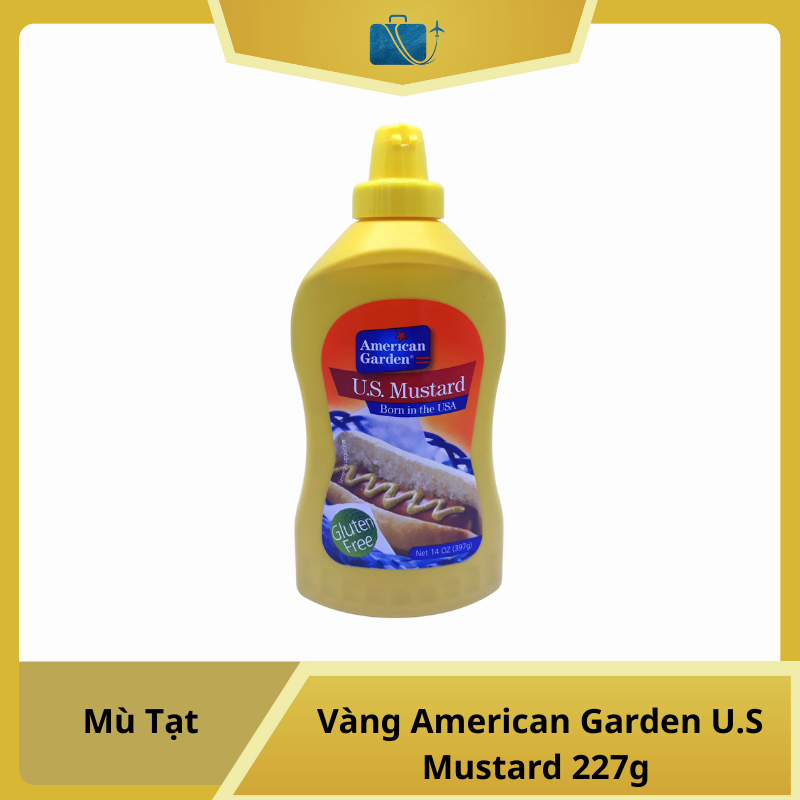 Mù Tạt Vàng American Garden U.S Mustard 227g