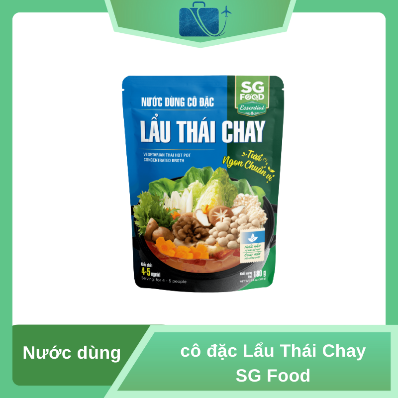 Nước Dùng Cô Đặc Lẩu Thái Chay SG Food