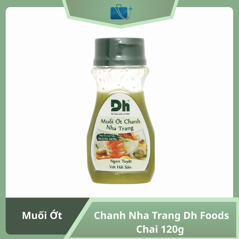 Muối Ớt Chanh Nha Trang Dh Foods Chai 120g