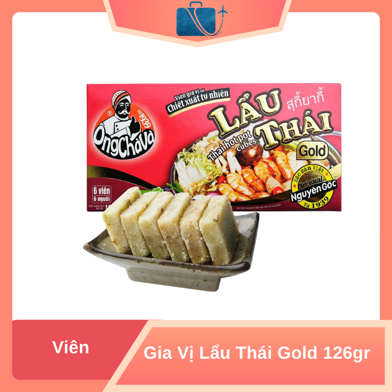 Viên Gia Vị Lẩu Thái Gold 126g