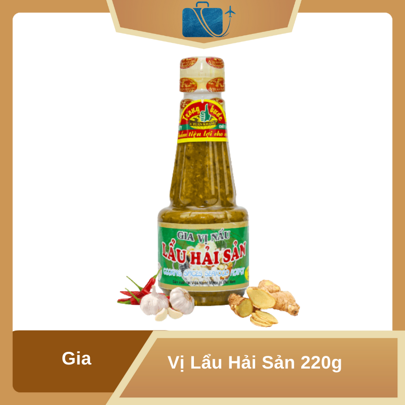 Gia Vị Lẩu Hải Sản – Đậm Đà Hương 220g