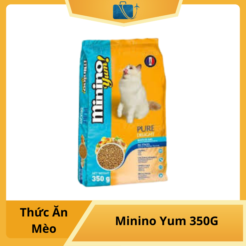 Thức Ăn Mèo Minino Yum 350G – Dinh Dưỡng Toàn Diện Cho Mèo Mọi Lứa Tuổi