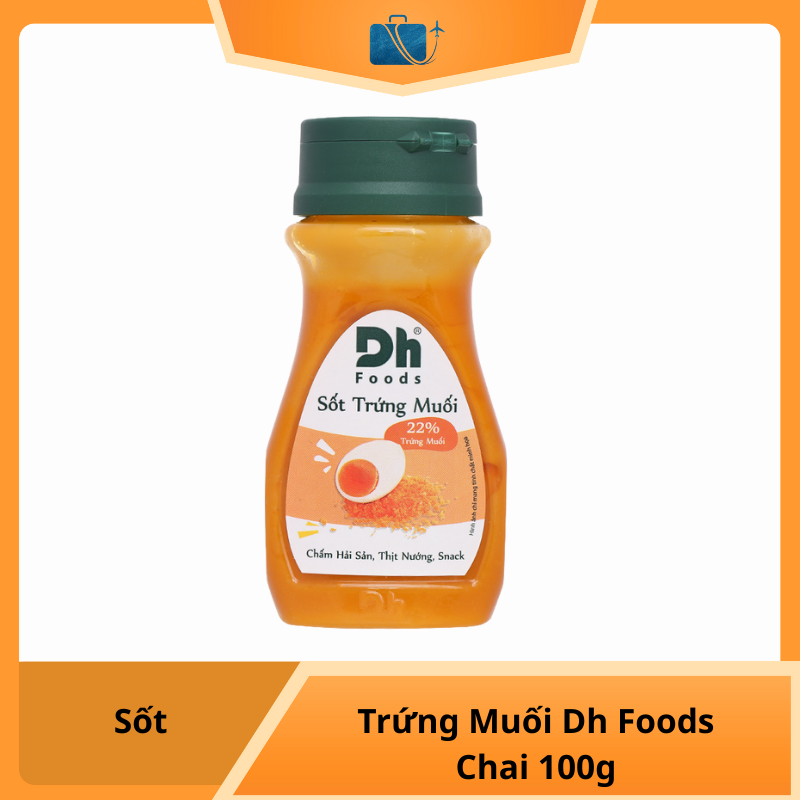 Sốt Trứng Muối Dh Foods Chai 100g