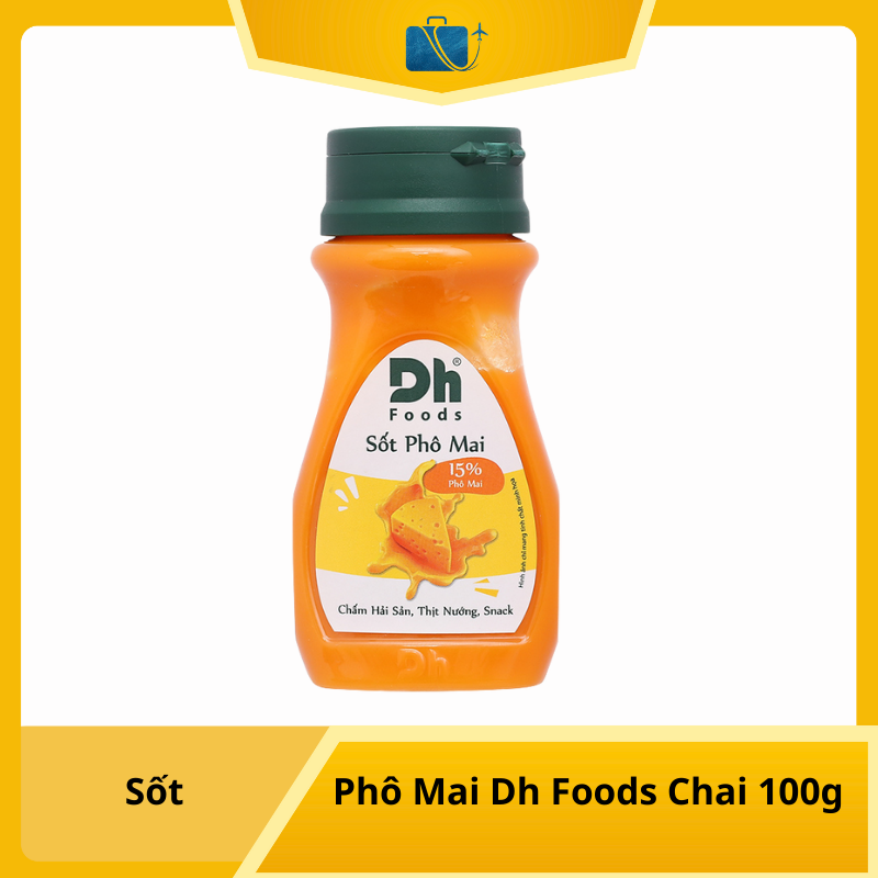Sốt Phô Mai Dh Foods Chai 100g
