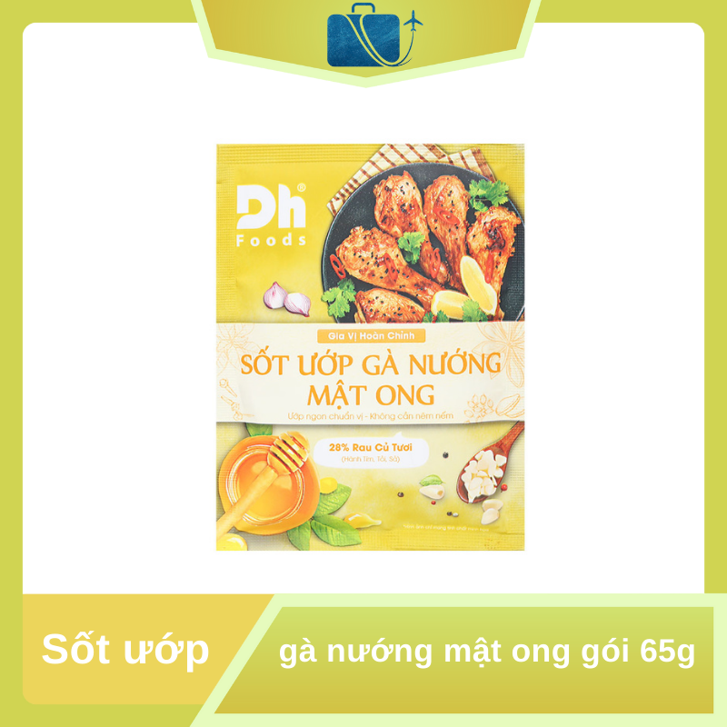 Sốt Ướp Gà Nướng Mật Ong DH Foods 65g