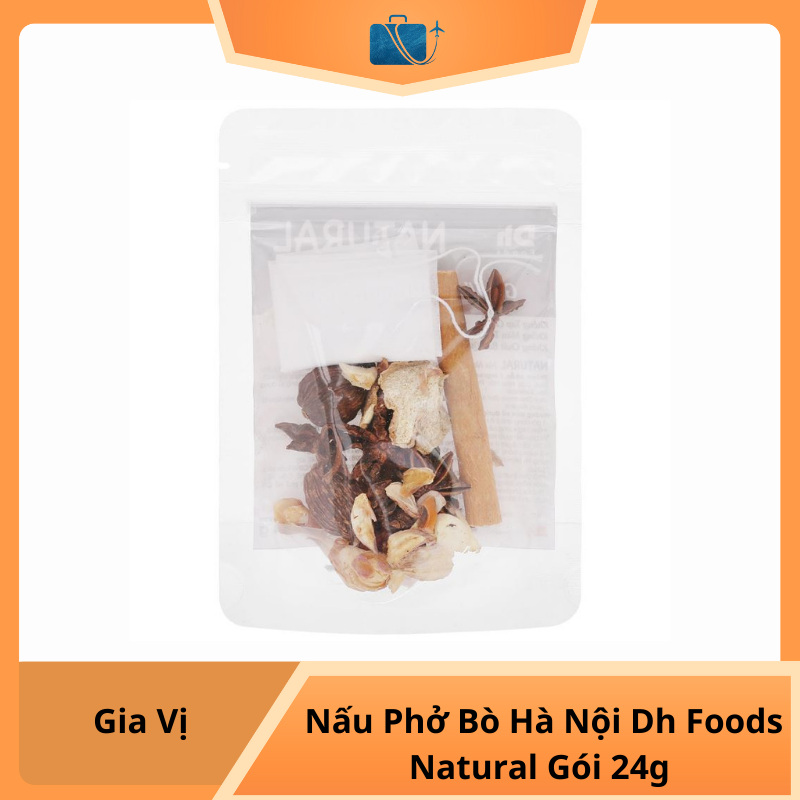 Gia Vị Nấu Phở Bò Hà Nội Dh Foods Natural Gói 24g