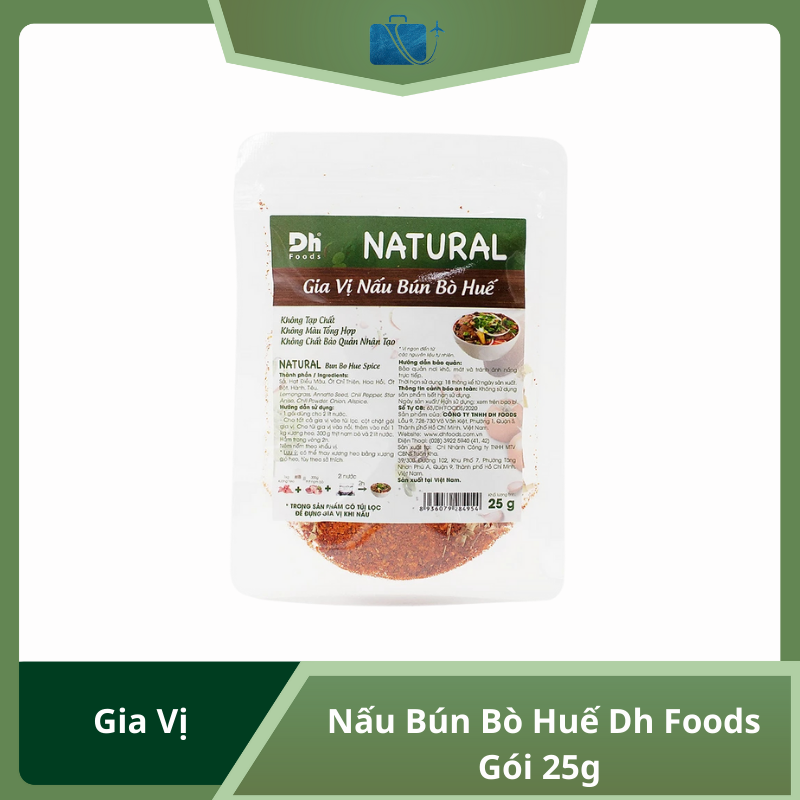 Gia Vị Nấu Bún Bò Huế Dh Foods 25g