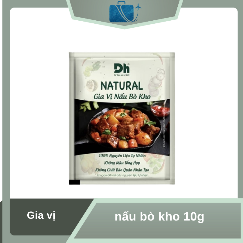 Gia Vị Nấu Bò Kho Natural Dh Foods 10g