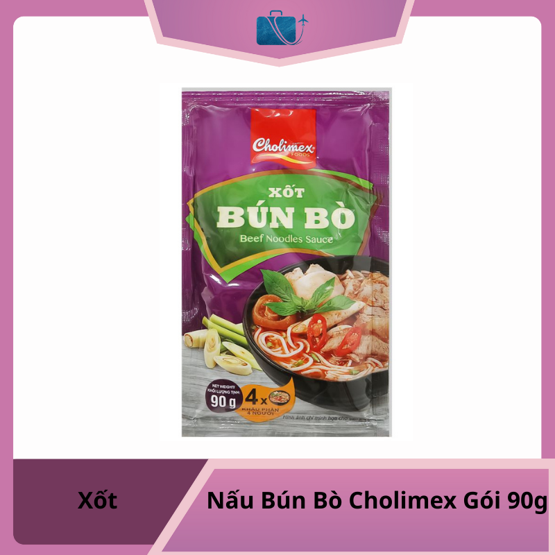 Xốt Nấu Bún Bò Cholimex Gói 90g