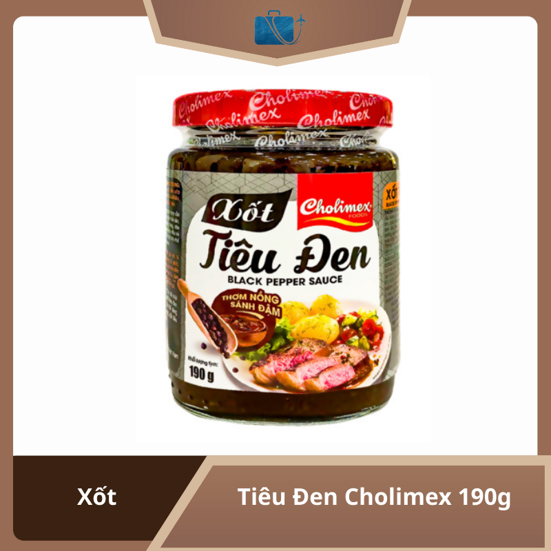 Xốt Tiêu Đen Cholimex 190g
