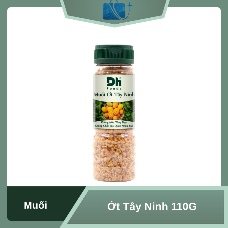 Muối Ớt Tây Ninh Đặc Sản Gia Vị Cay Nồng Chuẩn Vị Việt 110g