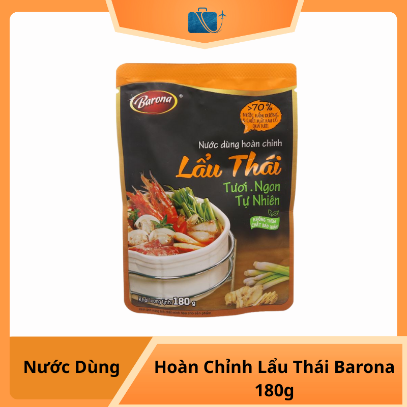 Nước Dùng Hoàn Chỉnh Lẩu Thái Barona 180g