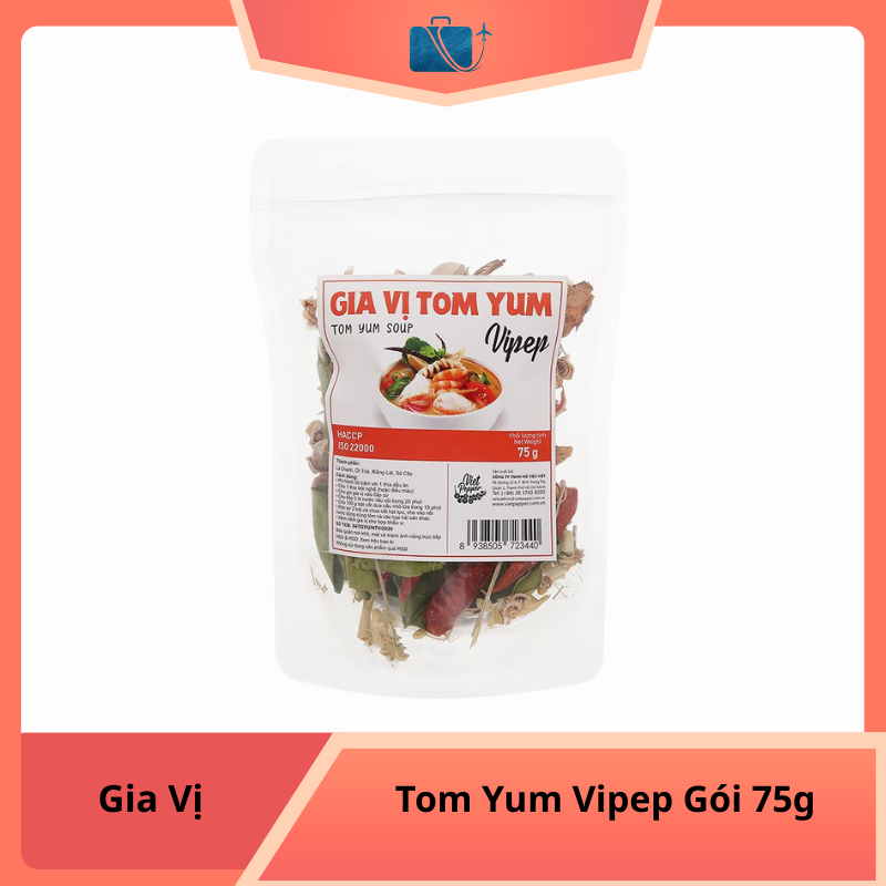 Gia Vị Tom Yum Vipep Gói 75g