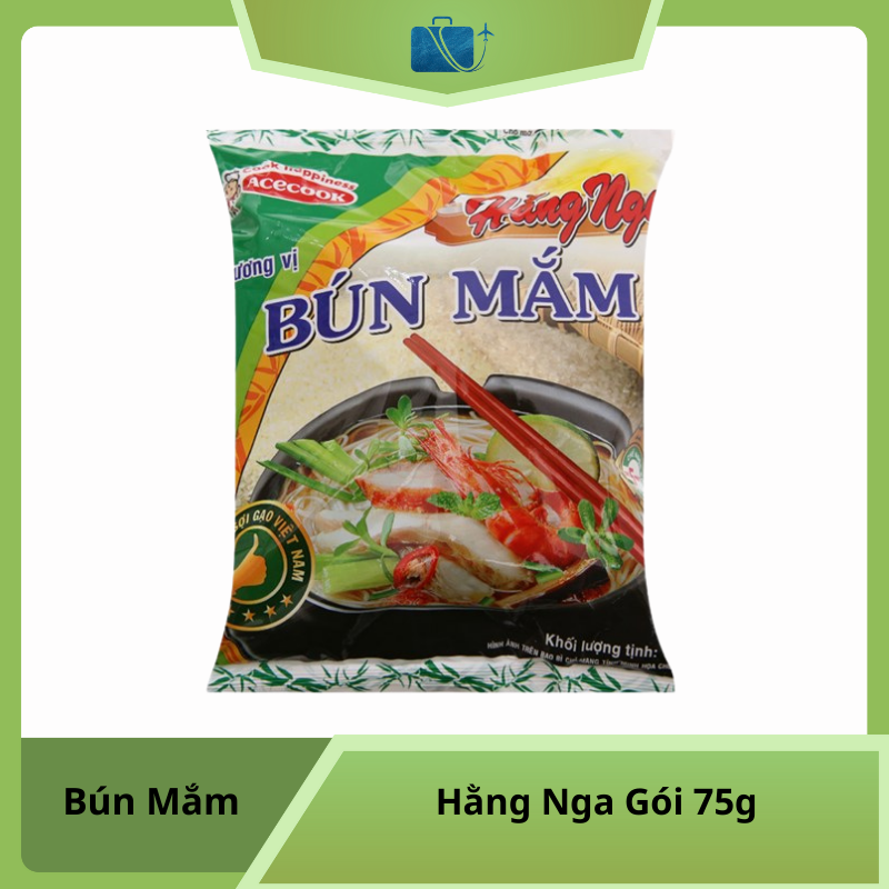 Bún Mắm Hằng Nga Gói 75g