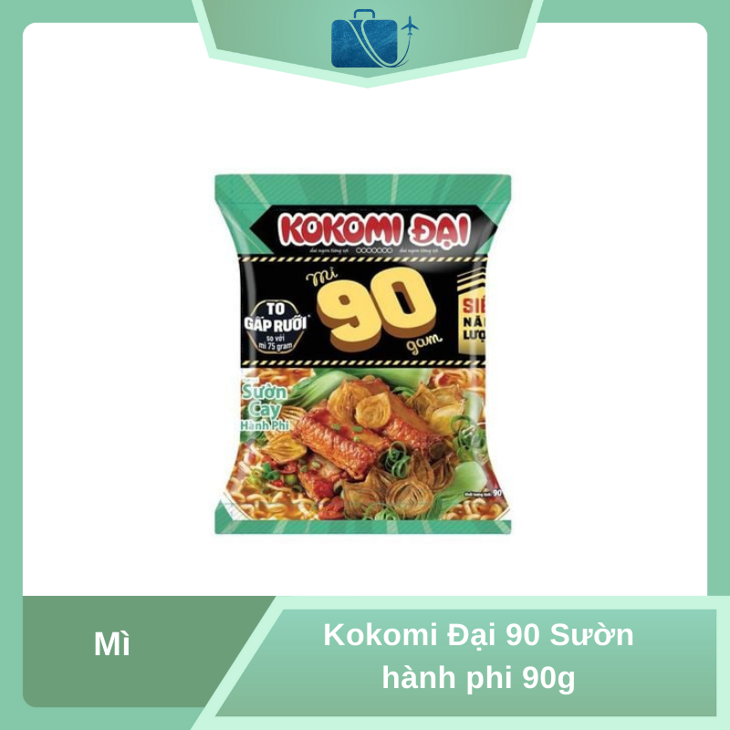 Mì Kokomi Đại 90 Sườn Hành Phi 90g