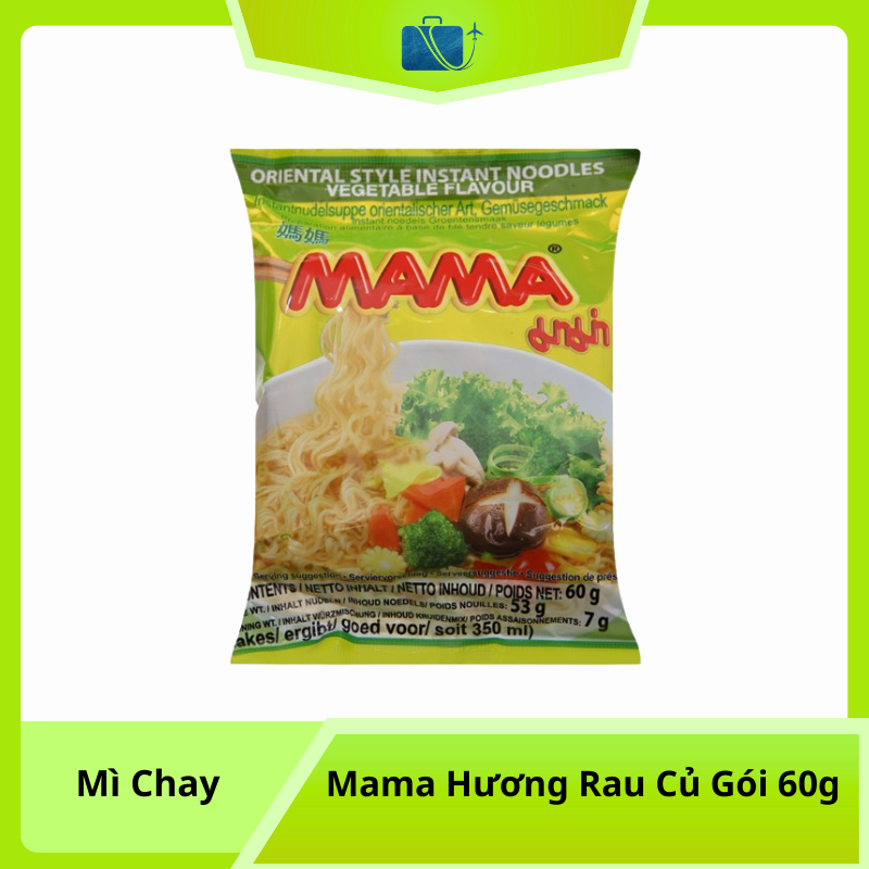 Mì Chay Mama Hương Rau Củ Gói 60g