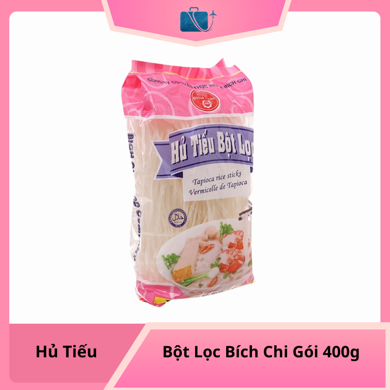 Hủ Tiếu Bột Lọc Bích Chi Gói 400g