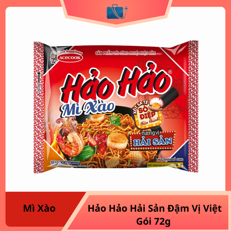 Mì Xào Hảo Hảo Hải Sản Đậm Vị Việt Gói 72g