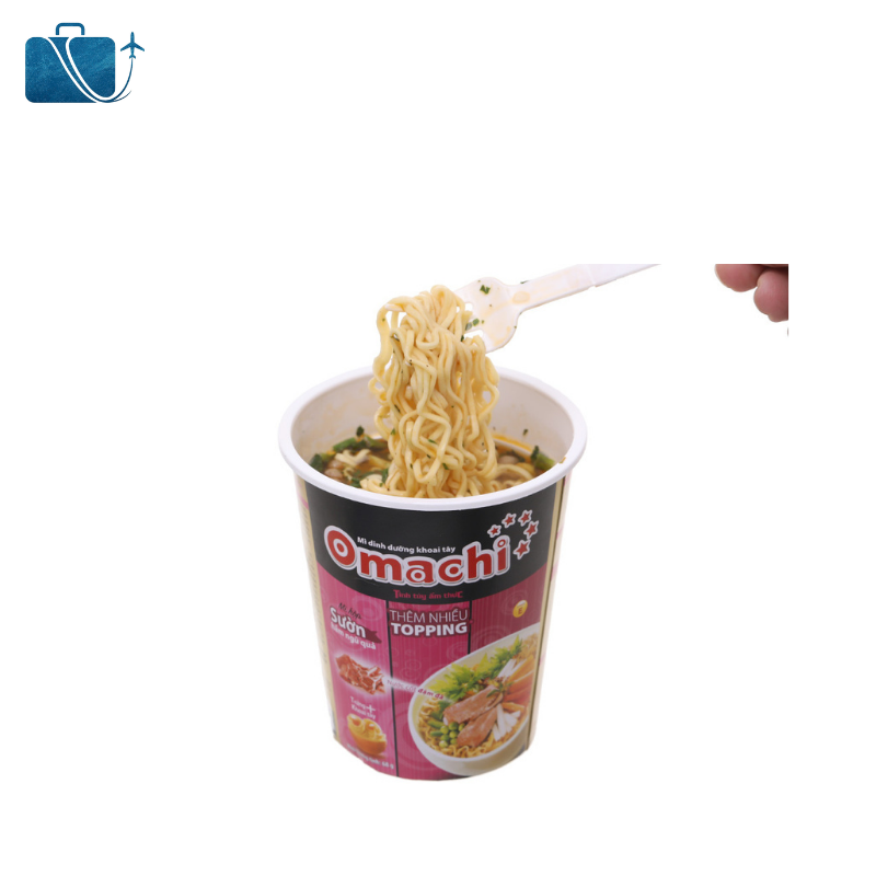 Mì Dinh Dưỡng Khoai Tây Omachi Sườn Hầm Ngũ Quả Ly 68g 2