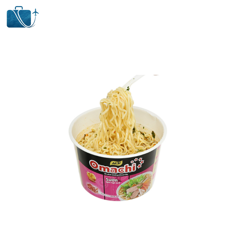 Thùng 18 Hộp Mì Khoai Tây Omachi Sườn Hầm Ngũ Quả 95g 3