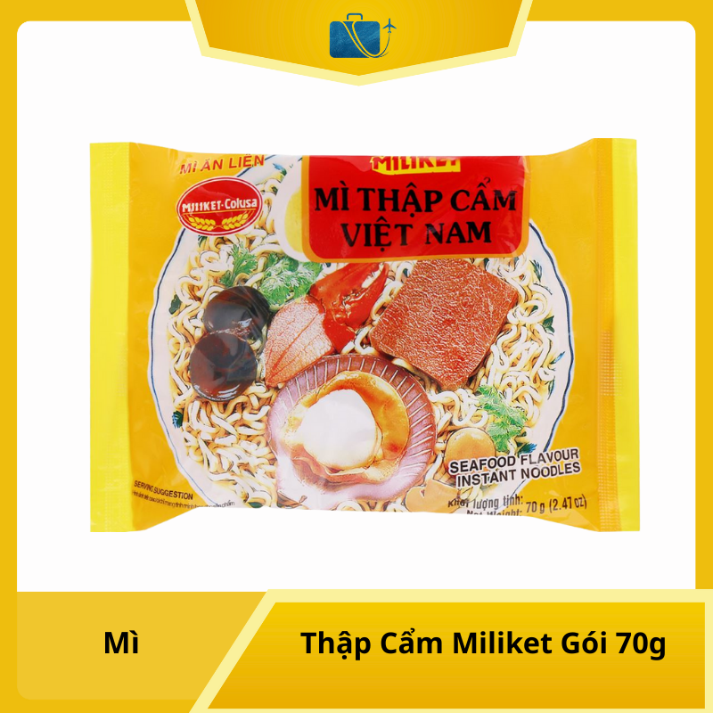 Mì Thập Cẩm Miliket Gói 70g