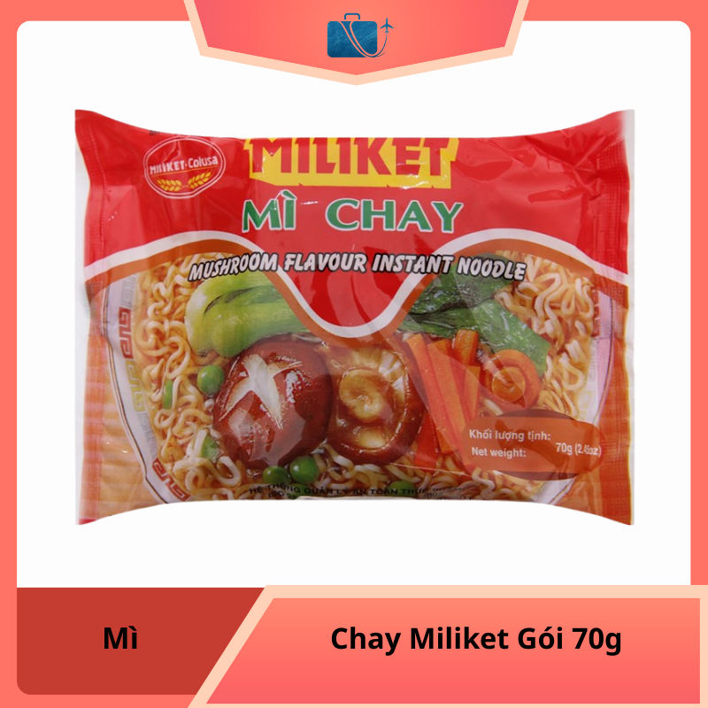 Mì Chay Miliket Gói 70g
